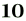 １０